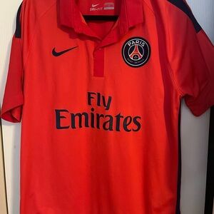 Nike Red Dri-FIT PSG Jersey